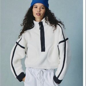 FP Movement by Free People White and Black Jacket medium